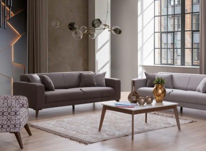 Софа-гарнитур 3+3+1 места, диван, кресло Relax Luxus Set для современной гостиной.